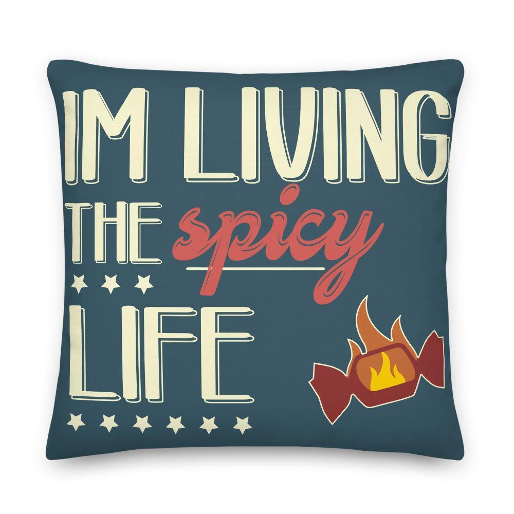 Spicy Life - Throw Pillow - Hot Candy