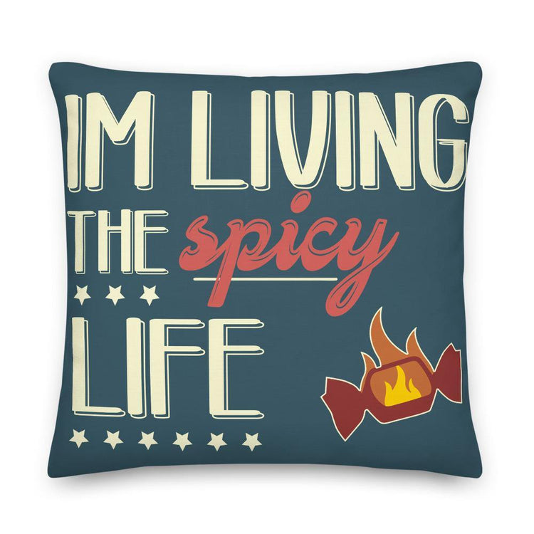 Spicy Life - Throw Pillow - Hot Candy