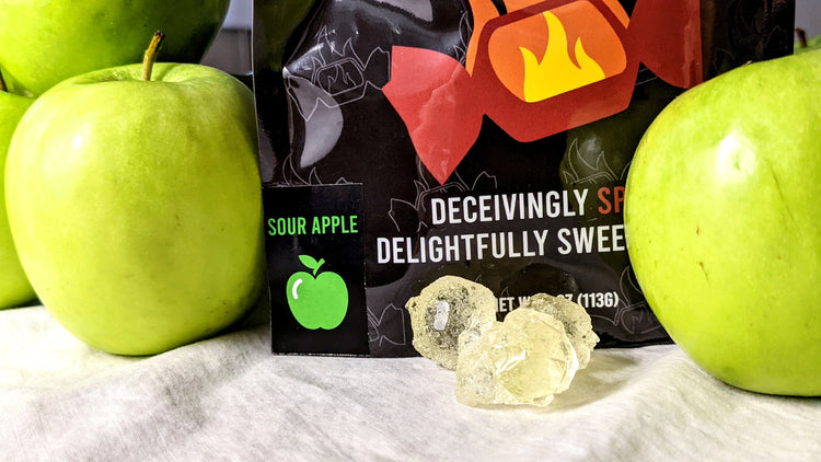 Sour Apple Spicy Candy