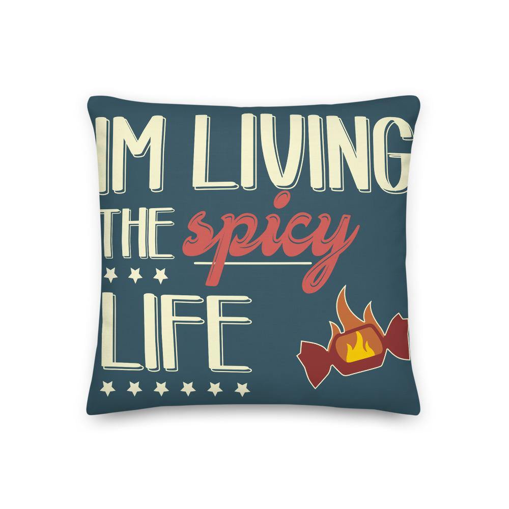 Spicy Life - Throw Pillow - Hot Candy